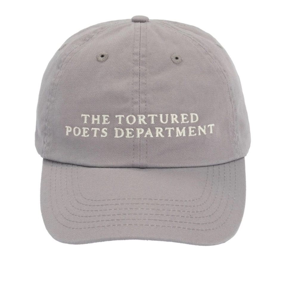 NWOT Taylor Swift TTPD The Tortured Poets Department Gray Dad Hat